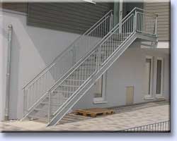 Stahltreppe